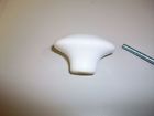 P95718c-w-c 00 Knobs Free Liberty Cabinet Oval Shipping P95718c-- Qty White 9 Ceremic