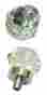 0170s-ho35c Unbranded Lot Of 6 Small Clear Solid Crystal Glass Drawer Pull Cabinet Knobs