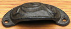 0184j-0011a Unbranded Reproduction Antique Cupped Cast Iron Drawer Pull Handle Set