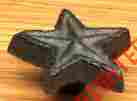 0184s-0014 Unbranded Set Of 12 Cast Iron Double Star Drawer Pulls Cabinet Knobs