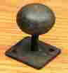 0184s-1339 Unbranded Cast Iron Antique Drawer Knob Set Of 6