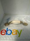 0231733 Styleselections Lot Of Porcelain Almond Antique Brass Finish Pull Handle