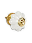 063713251688 American Chateau Ceramic Pumpkin Drawer Pulls Cabinet Knobs