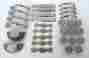 0834 Belwith Keeler 30 Piece Lot Hardware Country Silver Handles Knobs Backplate