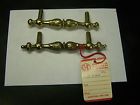 088653 Chc Nos Vintage Matching Set Ornate Brass Usa