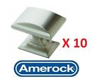 Bp29340g10 1-1 Lot Candler 4 Satin Rectangular Knob 10 Amerock . Nickel