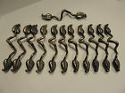 45966 1 Leaf Long Drawer Door 2 " 5 Keller Pattern 13 Brass Lot Pulls
