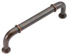 P3381-dac 10 Copper Cottage Dark Cabinet 112187 96mm Pull Id Antique Set