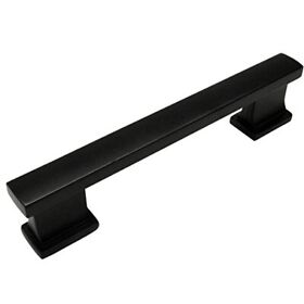 702-5fb 10 Pack Cosmas Flat Black Contemporary Cabinet Hardware Handle Pull