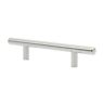 10 Pack Rok Hardware 4-1/4inch 108mm Hole Modern Bar Style Brushed Nickel
