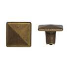 100565 Bosetti Marella Classic Inch Square Cabinet Knob 820698003455