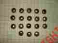 1012 Code M343 Top Knobs 18 Hollow Round Brass Knob 1 4 Lot
