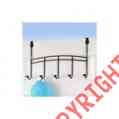 10591012542 Spectrum 5 Hook Door Rack The Duchess