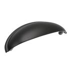 10pk22094fb Amerock Mm Center Flat Black Cabinet Cup Pull 026634239876