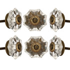 11110018 Not Applicable Set Of Crystal Glass Knobs Kitchen Cabinet Cupboard