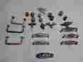1123 Emtek Wrought Steel Lot 21 Door Handles Pulls Knobs Cabinet Hardware