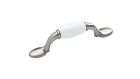 26330g 118541 Satin Allison Porcelain Chrome Pull Se Finish White Drawer Id