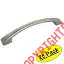 124-128sn Satin Pulls Pack Cosmas Hardware Arch Nickel 25 Cabinet