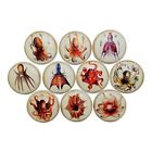 12446 Reading In Rags Set Of Octopus Nautical Beach 0722589224683