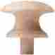 125432 Smith Wood Products Knobs Shaker Maple 1-1 4 Dia 1 2 Tenon 10