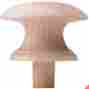 125443 Smith Wood Products Knobs Shaker Maple 2 Dia 3 4 Tenon 10