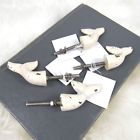 1472083 White Nautical Whale Tail Knobs Distressed Ocean Sea Kids Room