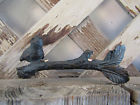 15at649e5x Bsa Cast Iron Small Bird Branch Twig Drawer Bin Pull