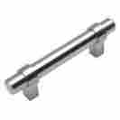 161-3sn 161-sn Cosmas 161 Series Satin Nickel Cabinet Hardware Euro Bar Pulls 25 Pack