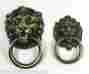 1998-kbc1 H00377 Kbc Antique Finished Keeler Metal Lion Head Style Drawer Pull Knocker