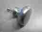 1xnu6 Unbranded Lot Of 50 Cabinet Knobs 1-1 4 Zinc Satin Chrome New