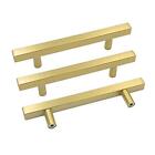20 Pack Goldenwarm Gold Cabinet Pulls 4inch102mm Handles Brushed
