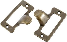 Ab-0997 20 Pcs Cup Pull Cabinet Hardware Antique Iron Labe Holder Handle Drawer