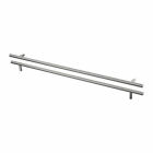 201.387.61 Ikea Lansa Cabinet Handle Of Stainless Bar Pull New