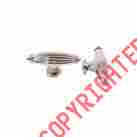 203-15sn Oval T-knob Amerock 2 Pcs Satin Nickel Kitchen Bath Cabinet T-knobs Drawer Door Knobs