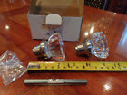 21225-015 Idh Bysimons New In Box Glass Satin Nickel Door Knob