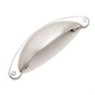 214847 Cabinet Pull Sourcing Brushed Satin Nickel Cup Lot 705641556588