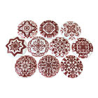 224242445424 Reading In Rags Set Of Berlin Medallion Print 0722589224140