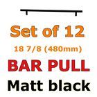 18-7-8 227453 New Drawer Cabinet Bar Pull Matte Black Kitchen Hardware Sourcing