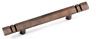 23319 Laurey Cabinet Hardware Square Pull Rust 722233233191