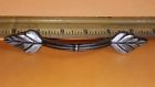 25006 Laurey Antique Pewter Leaf Pull Cabinet