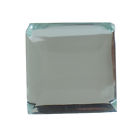 260505-10 Gliderite Hardware Modern Mirror Glass Cabinet Square Knob 849376043798
