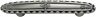 267-p Atlas Homewares Pewter Michel Center To Bar Cabinet 782808613780