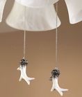 2780866 Afoyft Set Of Antler Fan Pulls Woodland Rustic Lodge Log