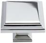 289-ch Atlas Homewares Sutton Place Collection Square Knob Polished