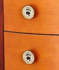 2960344 Afoyft Set Of Drawer Pulls Black Bear Lodge Log Cabin