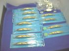 3 14 Hardware Chrome White Cabinet Brass Pulls " 11 Modern Ceramic Lot