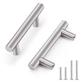 30 Pack 76mm3inch Hole Centers Stainless Steel Kitchen Cabinet Door Handles