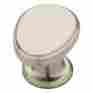 312-2s 885785482438 Liberty 1-1 5 In Satin Nickel Oval Serenity Cabinet Knob New 19-pk