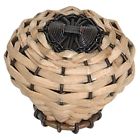 3122 Atlas Homewares Rattan Basket Knob 782808600001