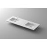 313sq1hss-60d-mw Laviva Viva Stone Double Sink Matte White Solid 685757781213